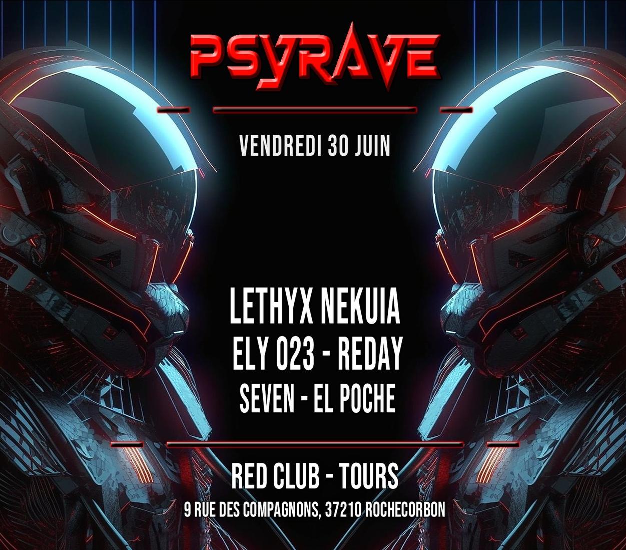 PSYRAVE : RED CLUB TOURS